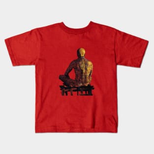 Illustrated man Kids T-Shirt